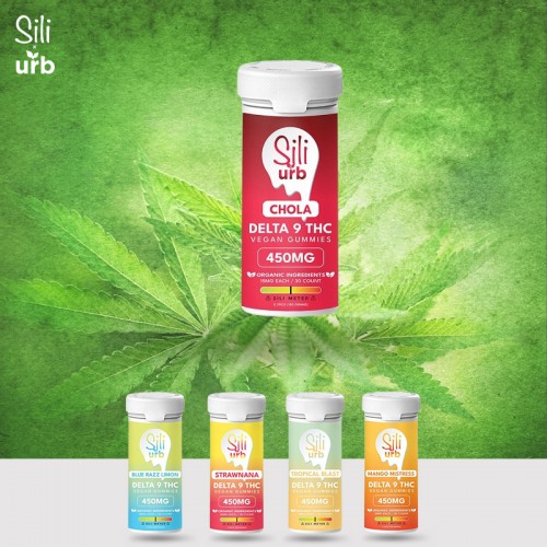 SILI X URB DELTA 9 GUMMIES 450MG/30CT/JAR